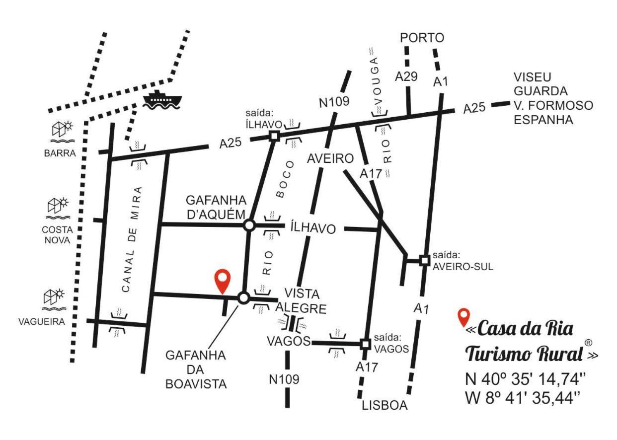 Casa Da Ria - Turismo Rural Ílhavo Exteriér fotografie